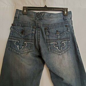 Xtream Coture Denim Straight Mens Size 28x30 Denim Blue Jeans